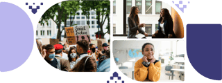 Taking Action Large Collage