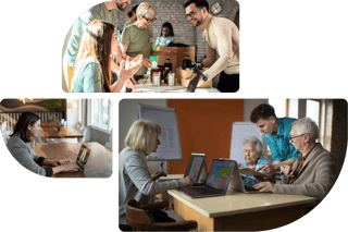 Partnerships Collage Insights